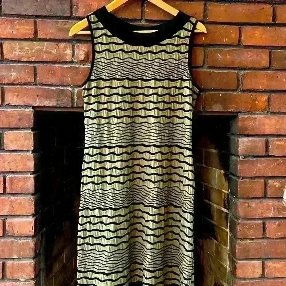 Papillonblanc, woman’s Large, green mid length dress​